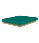 Zandbak Afdekhoes Groen 180x180 cm PVC