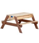 Zand en water picknicktafel nick