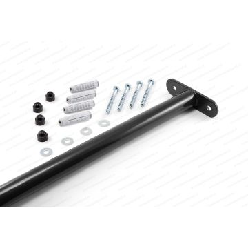Duikelstang metaal 90 cm zwart