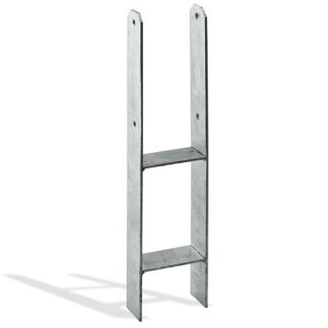 Paalhouder H-Anker 101x101 mm