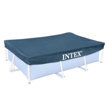 Intex zwembad afdekhoes rechthoekig frame 260x160