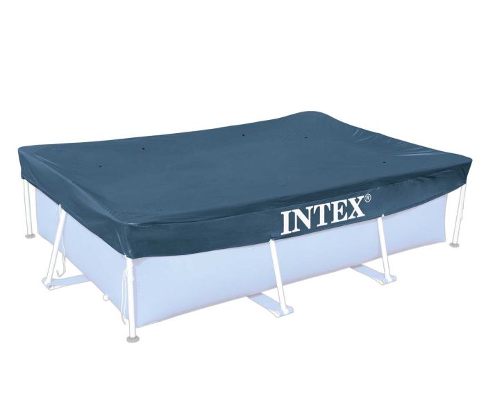 Intex zwembad afdekhoes rechthoekig frame 260x160