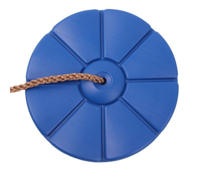 Kunststof Schotelschommel Blauw