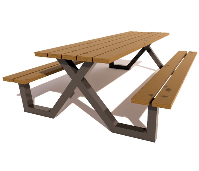 Houten Douglas Picknicktafel BK - Model X V3