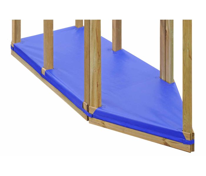 Zandbak Afdekhoes blauw 98x237 cm (Maroo)